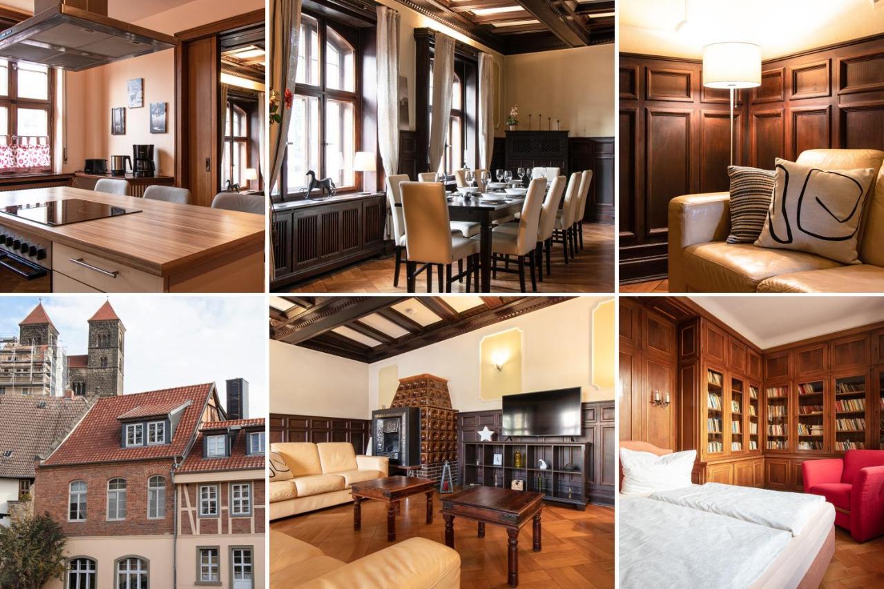 Salon Am Schlossberg 크베들린부르크 외부 사진