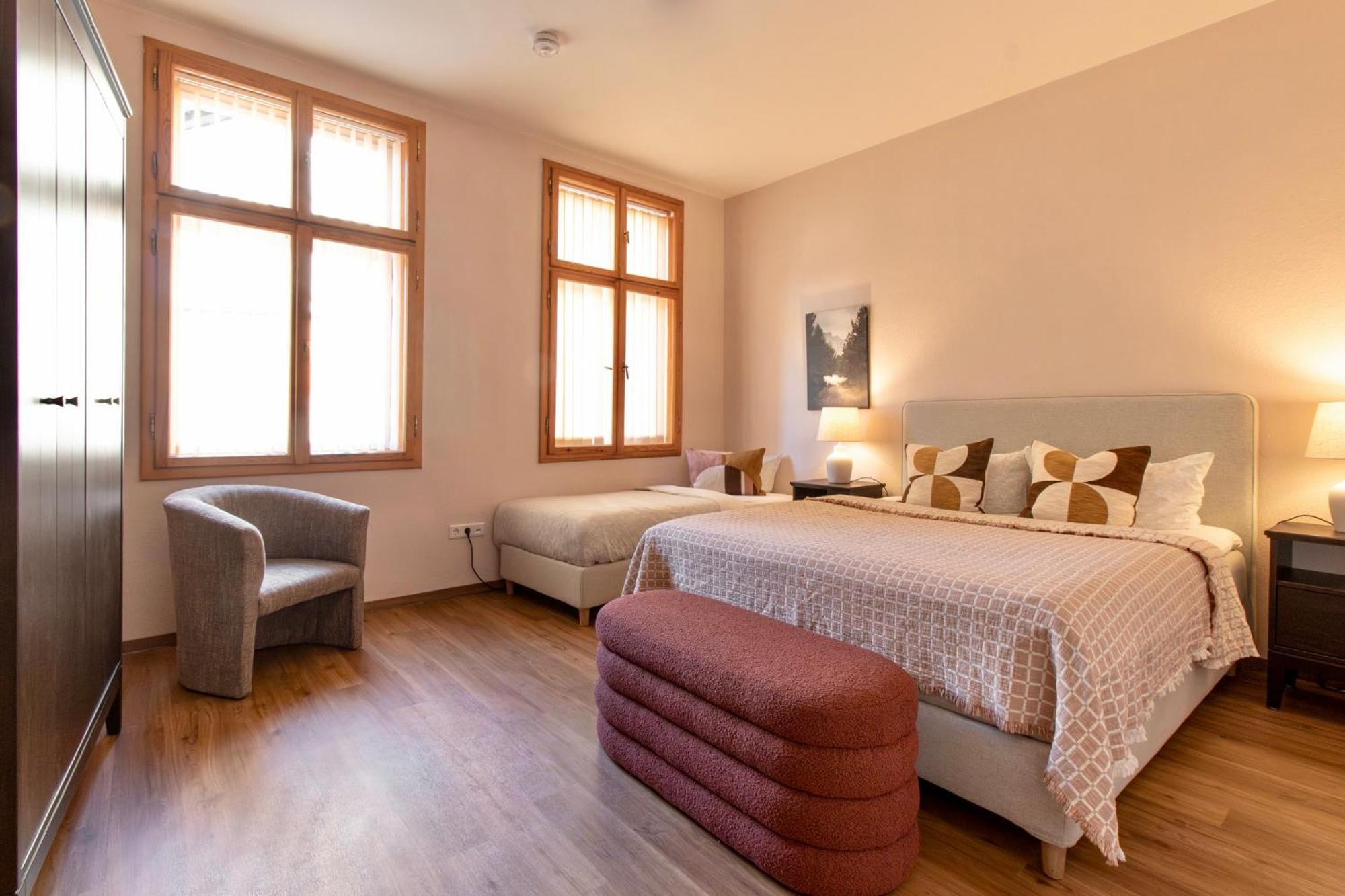 Salon Am Schlossberg 크베들린부르크 외부 사진